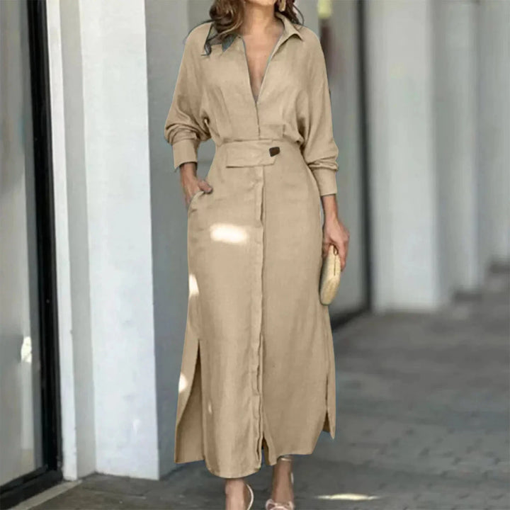 Yara | Ankle-Length Shirt Dress