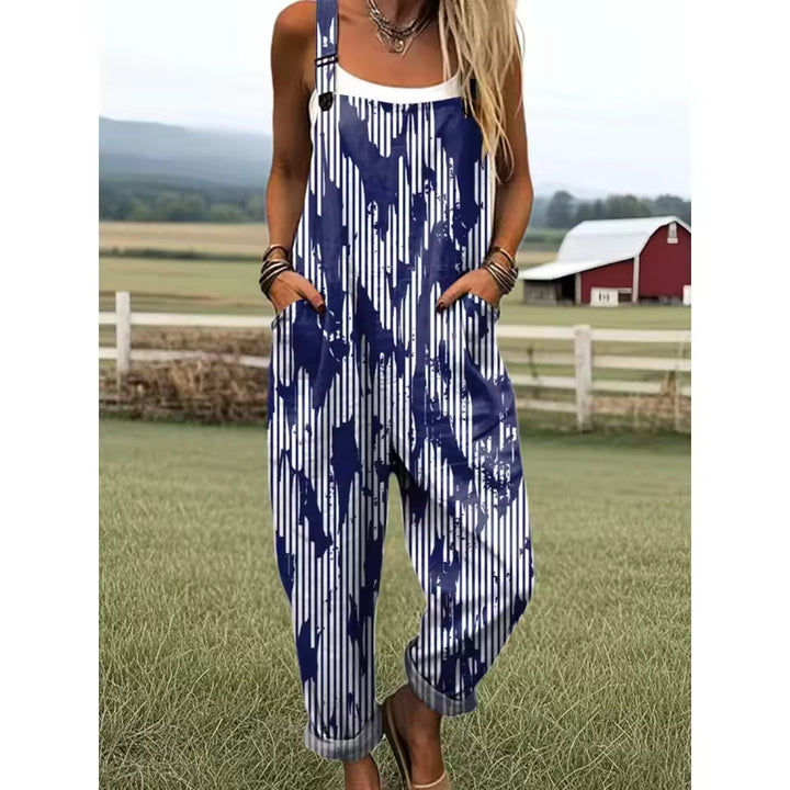 Rica | Colorful Striped Overalls