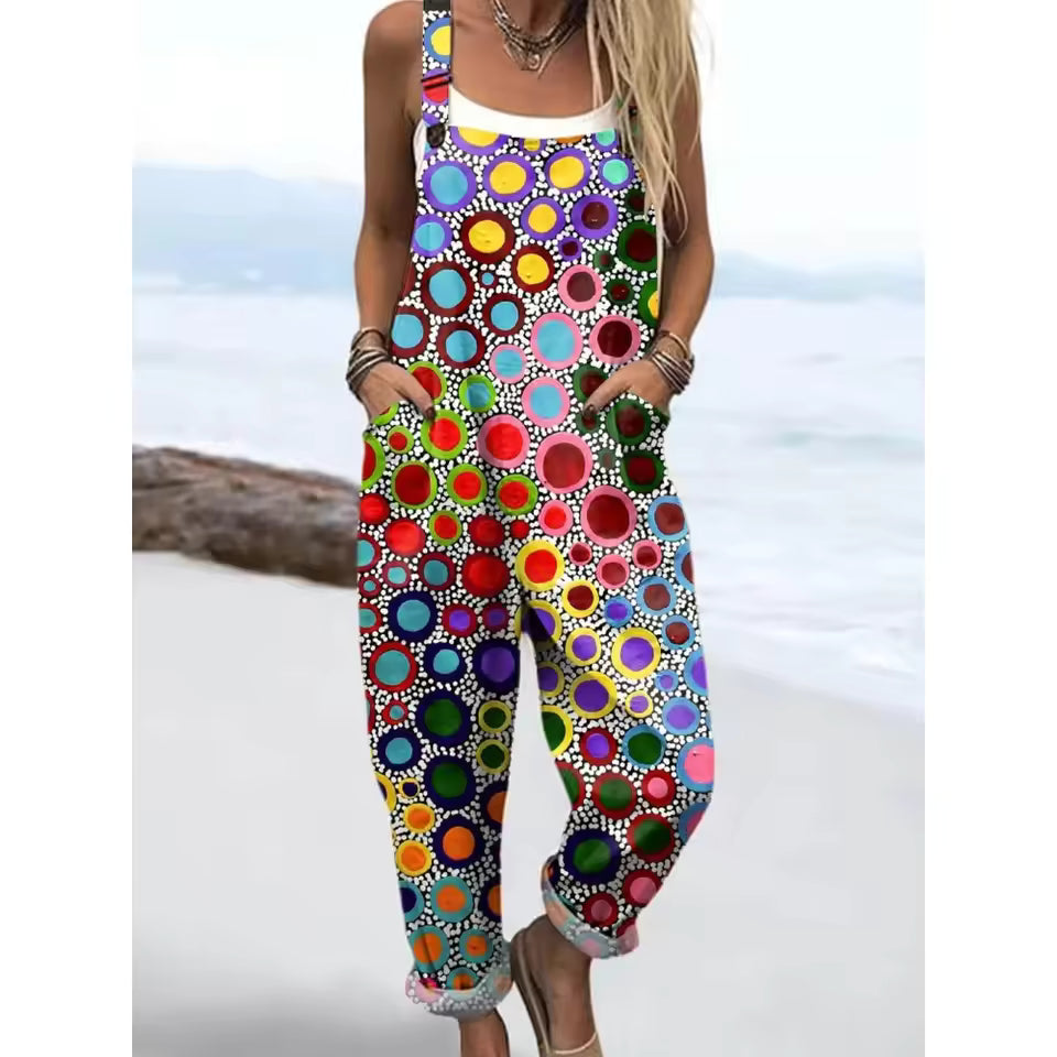 Rica | Colorful Striped Overalls