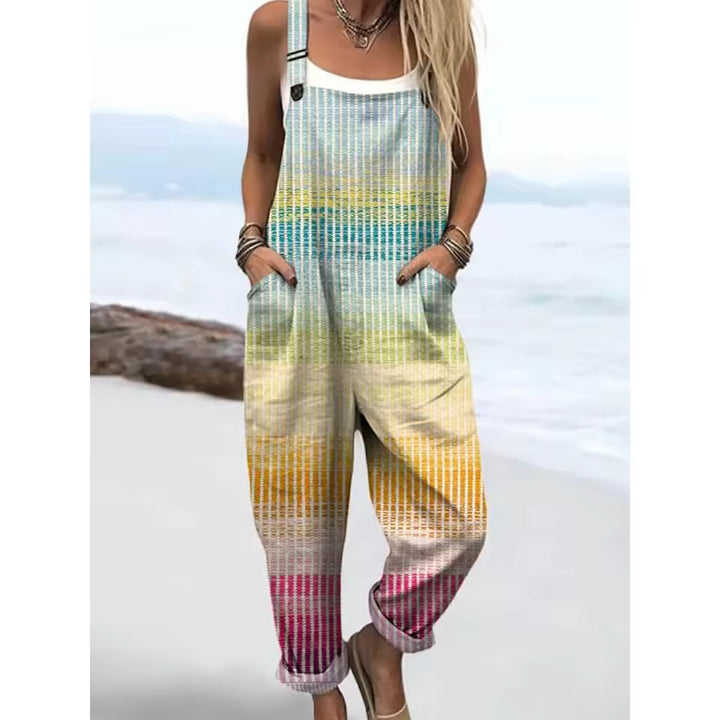 Rica | Colorful Striped Overalls