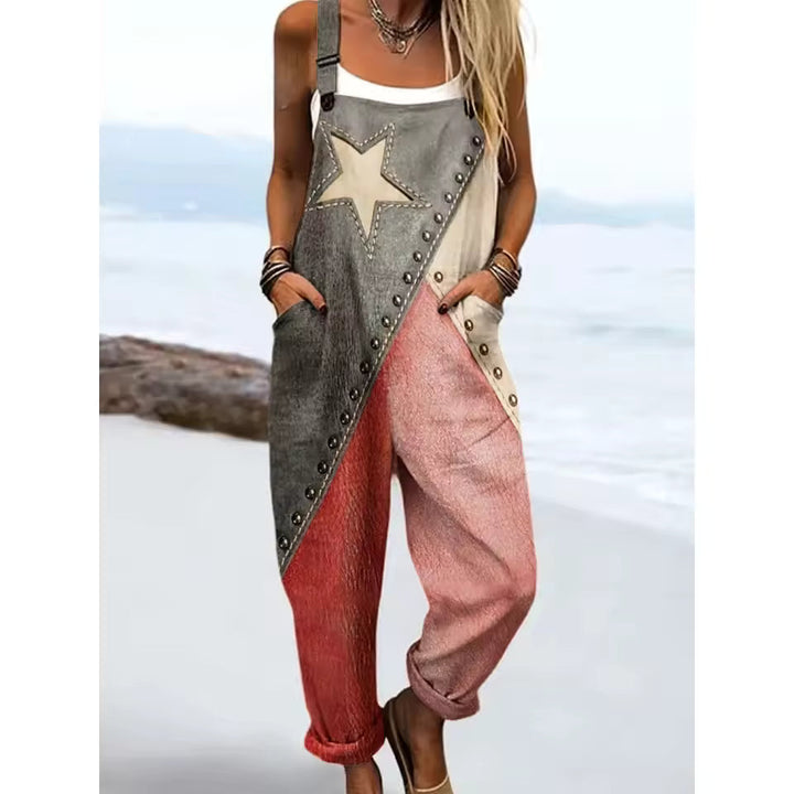 Rica | Colorful Striped Overalls