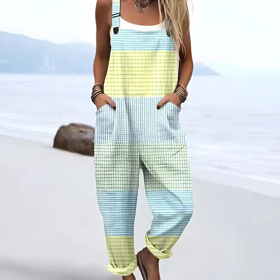Rica | Colorful Striped Overalls