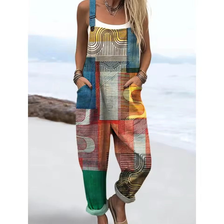 Rica | Colorful Striped Overalls