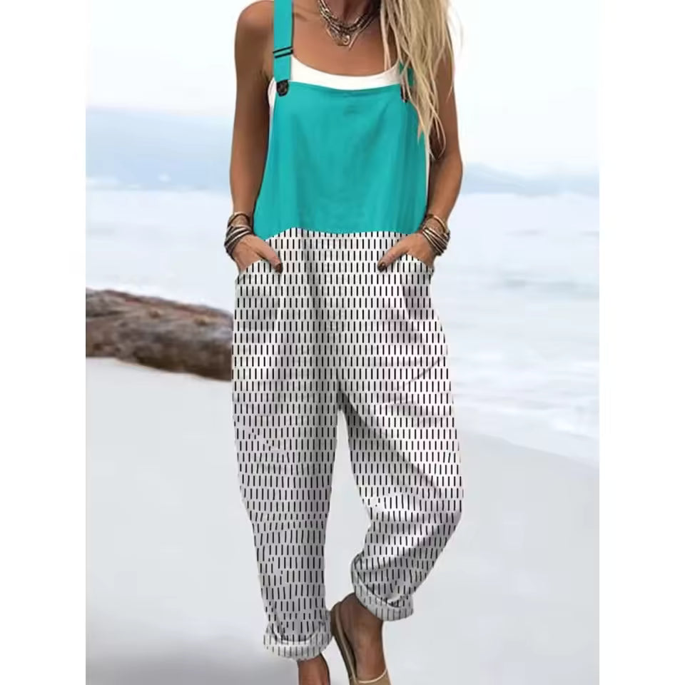 Rica | Colorful Striped Overalls