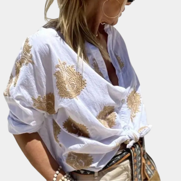 Paula | Bohemian Chic Summer Blouse