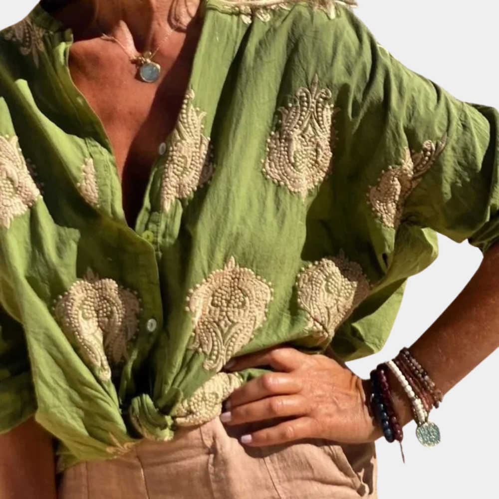 Paula | Bohemian Chic Summer Blouse