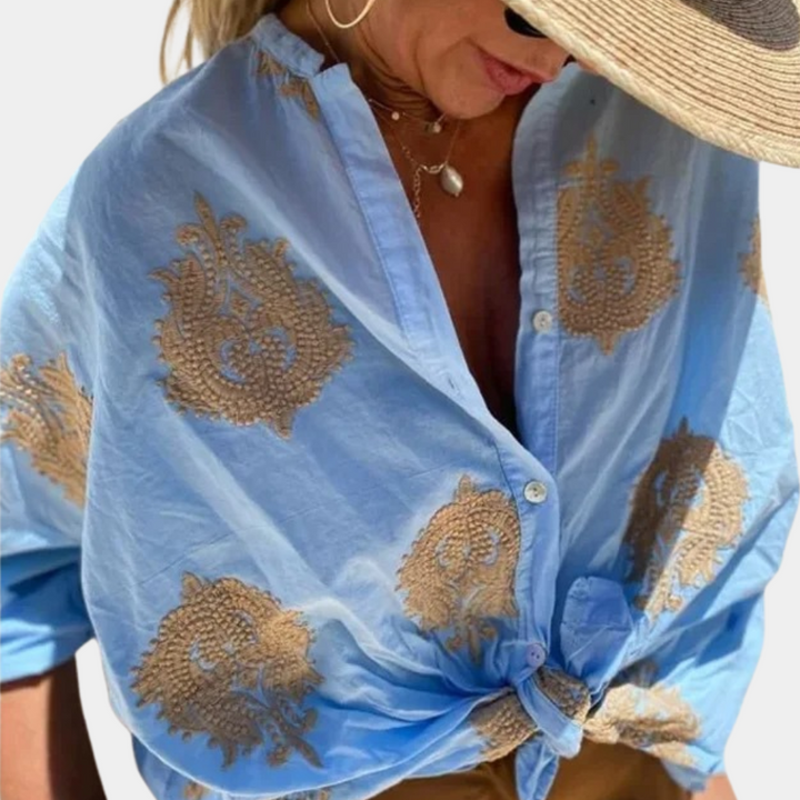 Paula | Bohemian Chic Summer Blouse