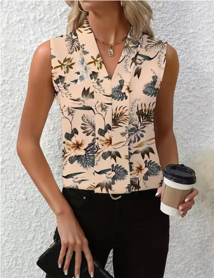 Nicole | V-neck Casual Blouse