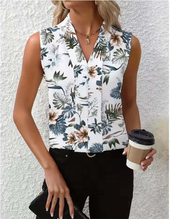 Nicole | V-neck Casual Blouse