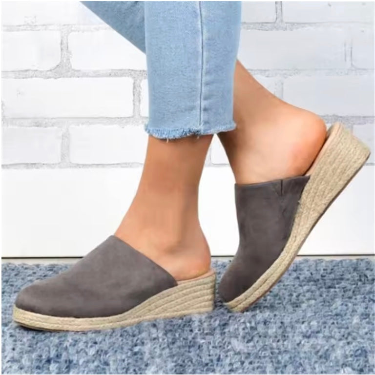 Becky | Orthopedic Wedge Mule Sandals