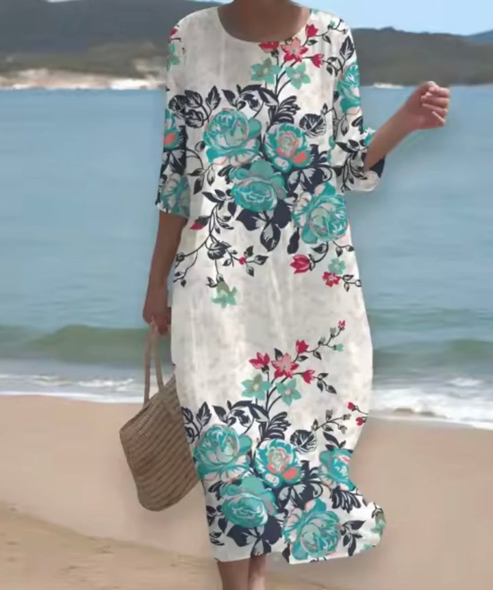 Marigold | Vibrant Floral Dress