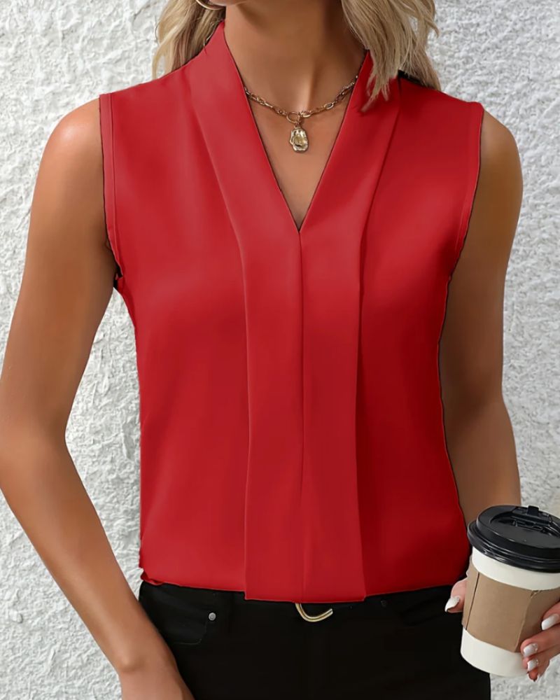 Nicole | V-neck Casual Blouse